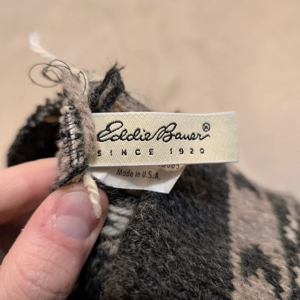 VTG Eddie Bauer Wool Alpaca Blend Hat